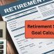 Retirement Savings Goal Calculator in India for planning retirement savings