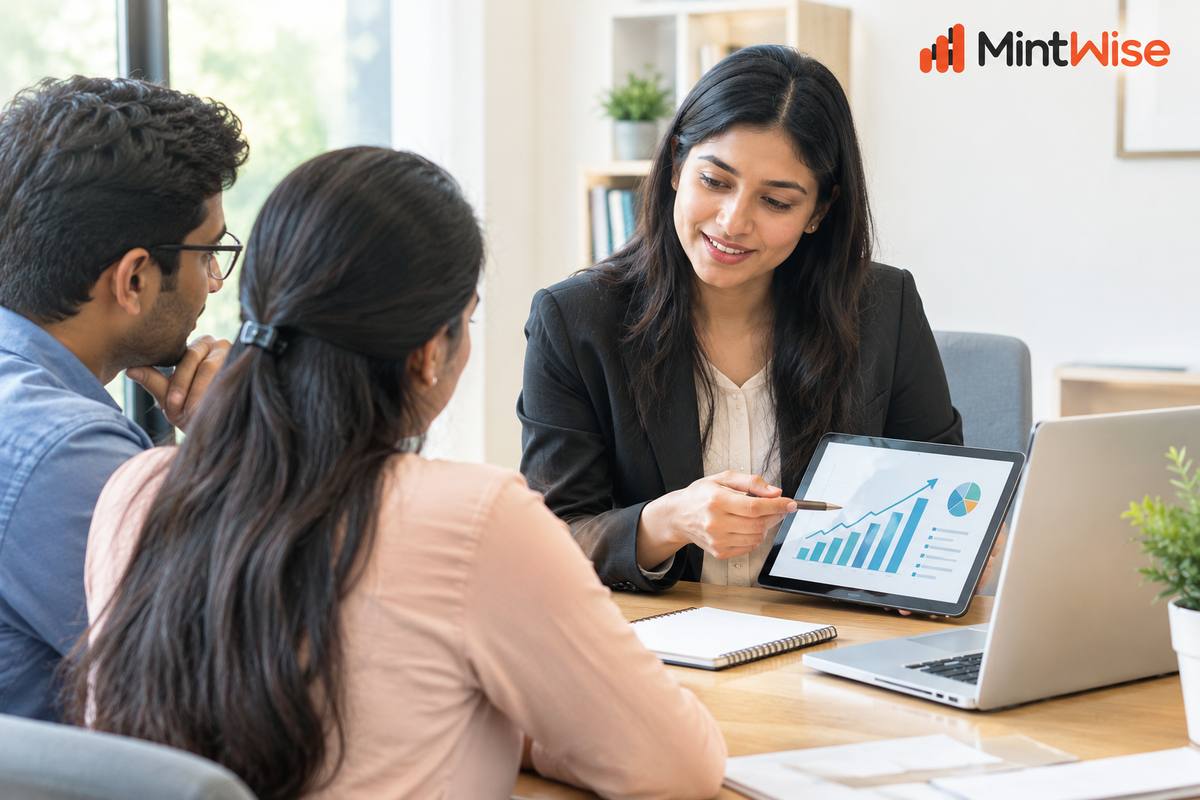 Mutual fund investment advisor in India helping clients with financial planning